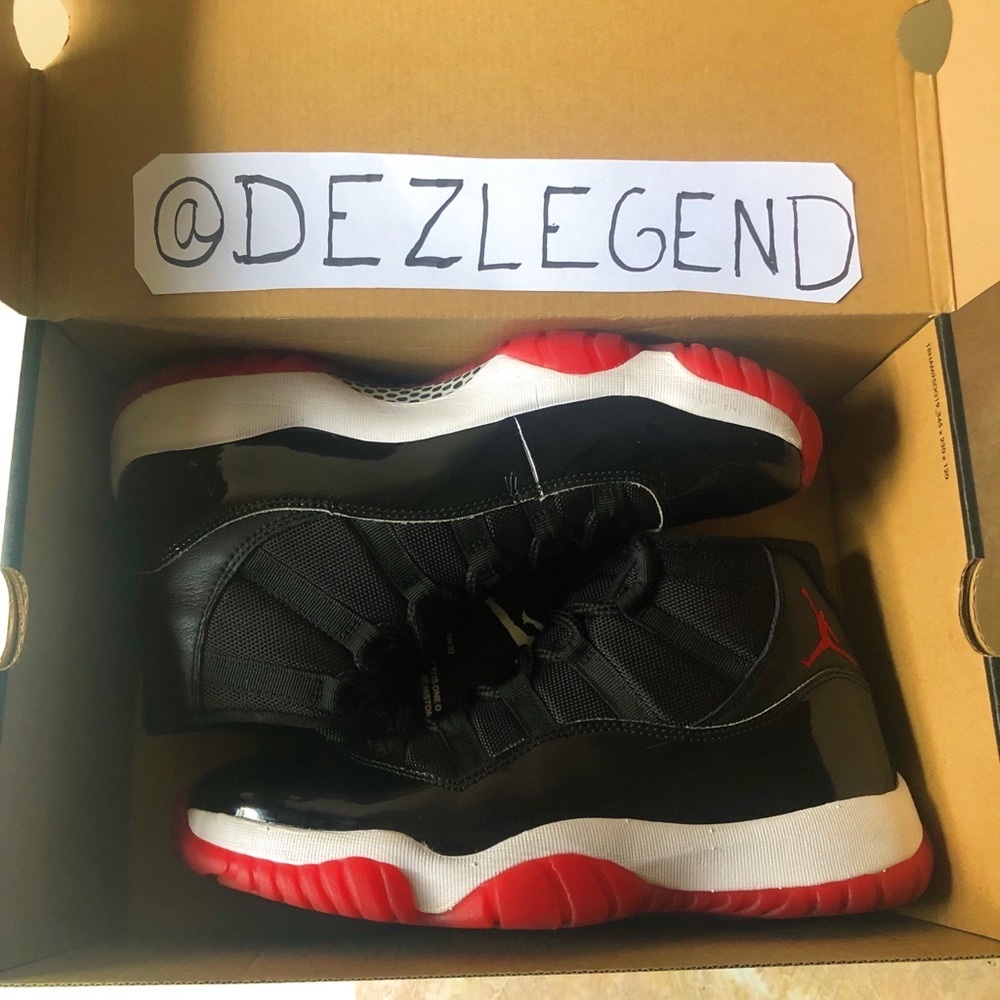 AIR JORDAN 11 BRED 2019 SZ 10